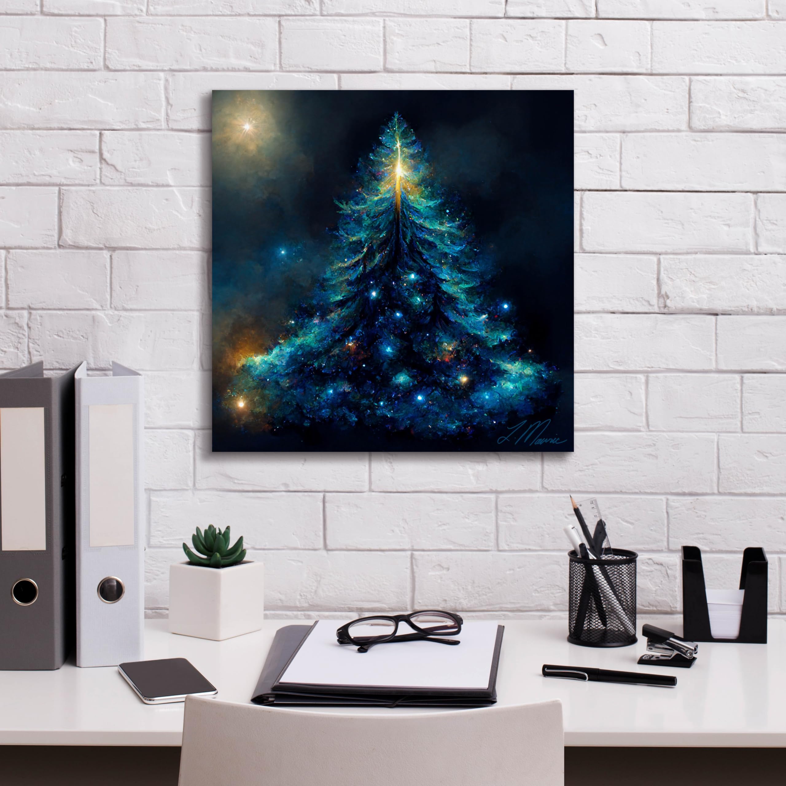 Amazon.com: Epic Graffiti 'Christmas Tree 1' by Tanya Mavric
